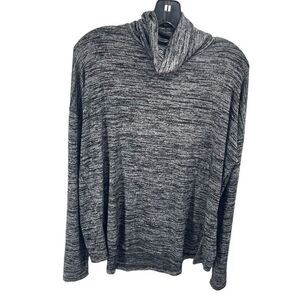 rag & bone Womens Sweatshirt Pullover Shirt Cutout Heather Gray Small